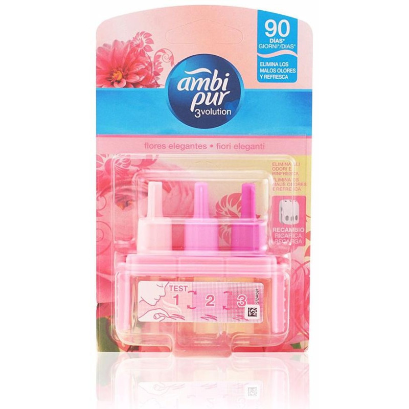 Ambi Pur 3Volution Ambientador Recambio Flores Rosas 21Ml
