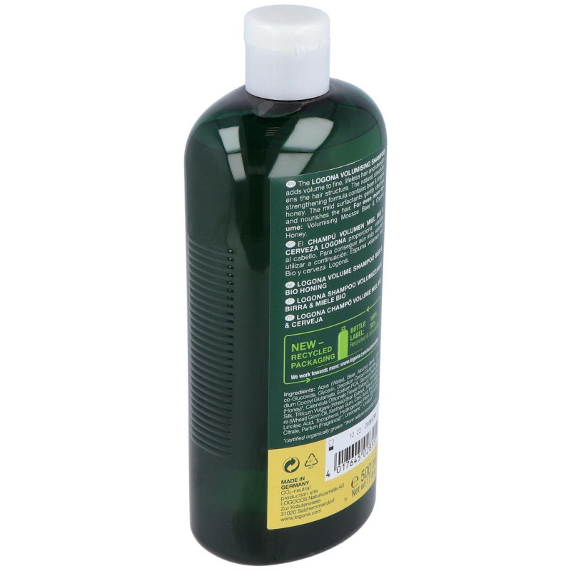 Champu Volumen Miel Y Cerveza 500Ml. 2