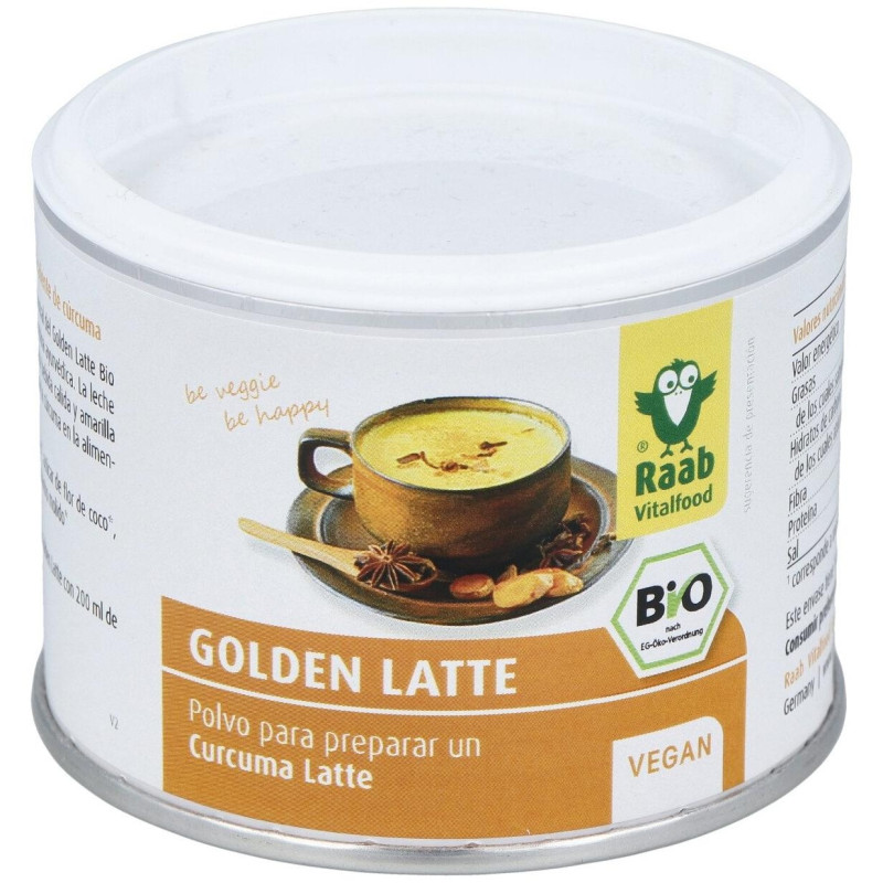 Golden Latte Bebida de Curcuma en Polvo 70g - Raab Vitalfood