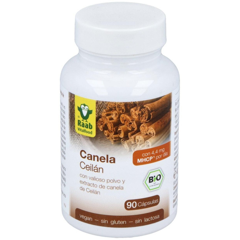 Canela 90cap. Bio - Raab Vitalfood