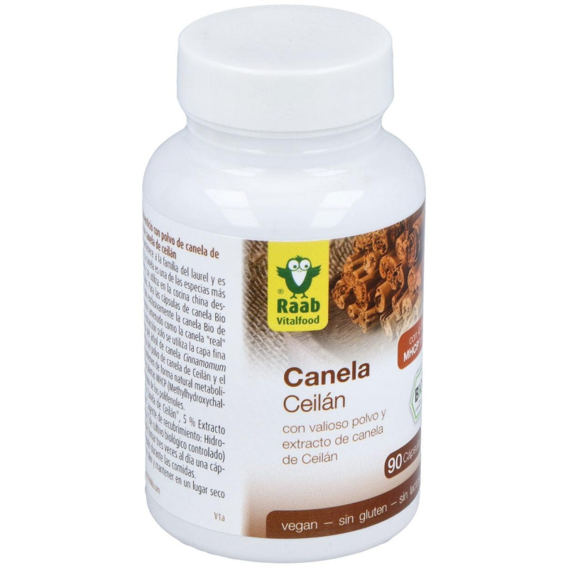 Canela 90cap. Bio - Raab Vitalfood