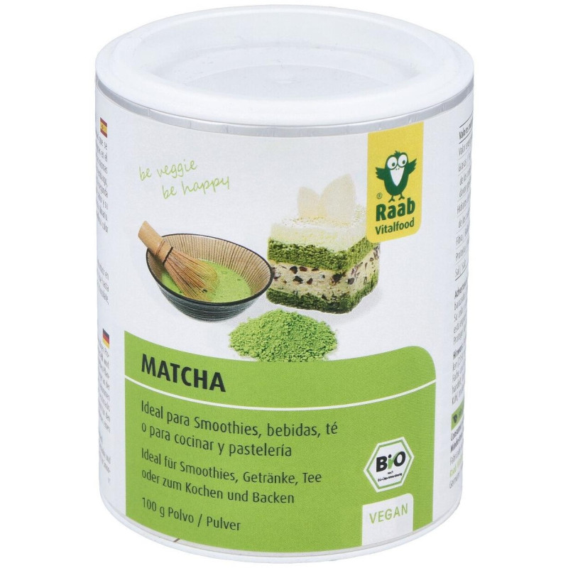 Matcha Te Verde Basic Polvo 100g - Raab Vitalfood