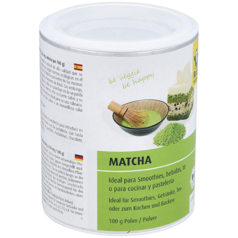 Matcha Te Verde Basic Polvo 100g - Raab Vitalfood