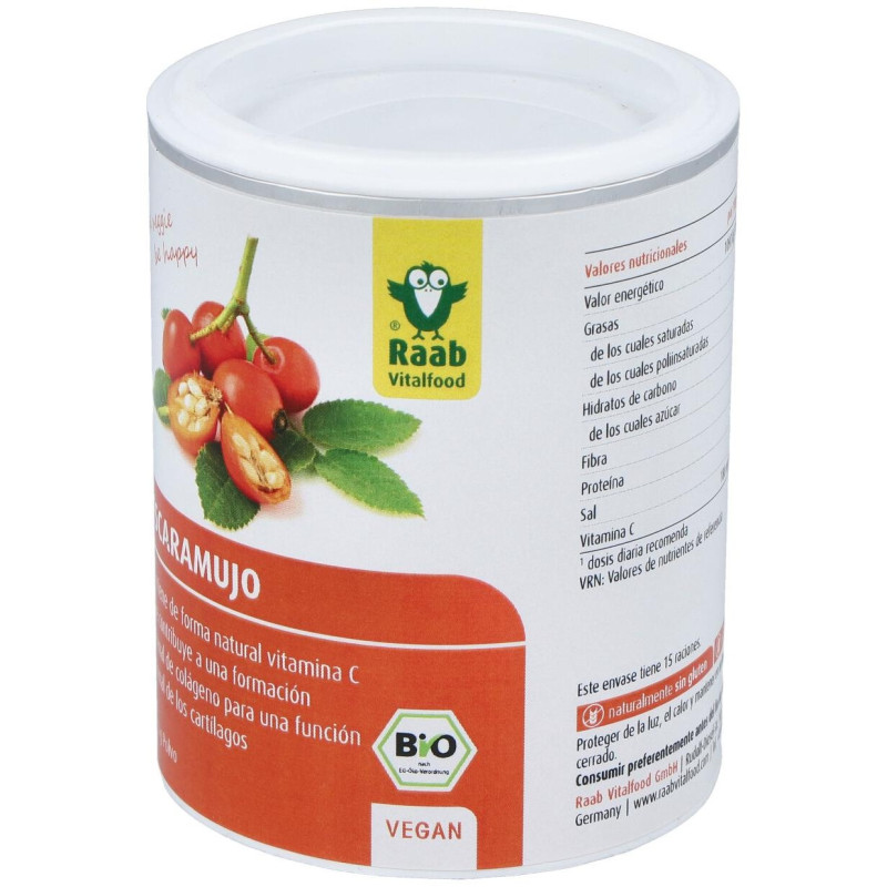 Escaramujo Polvo 150gr. Bio - Raab Vitalfood