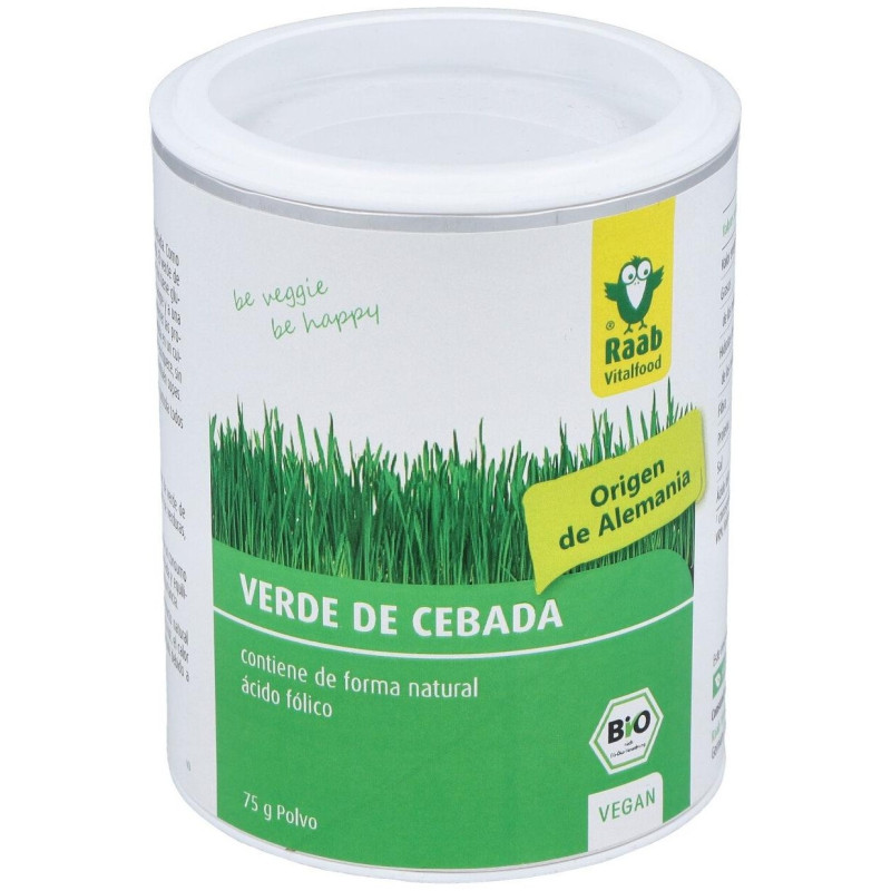 Verde de Cebada Polvo 75gr. Bio - Raab Vitalfood