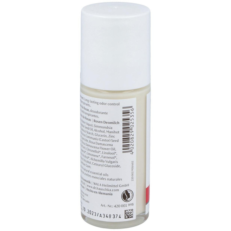 Desodoran Petal Rosas 50 ml - Dr. Hauschka