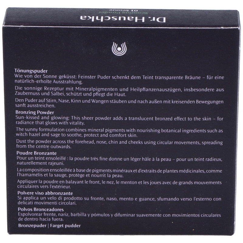 Dr. Hauschka D Polvos Bronceadores 01 Bronze 10 2