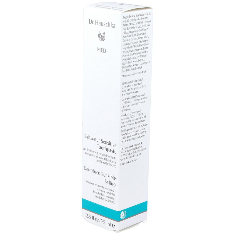 Dr. Hauschka Med Dentífrico Sensible Salino 75Ml 2