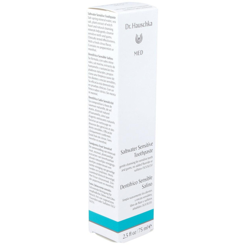 Dr. Hauschka Med Dentífrico Sensible Salino 75Ml 2