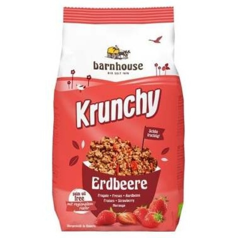 Muesli Krunchy Fresas Bio 375g - Barnhouse