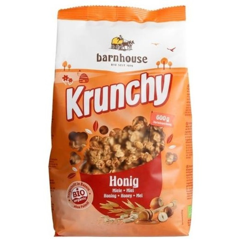 Barnhouse Muesli Krunchy Miel Eco 600G
