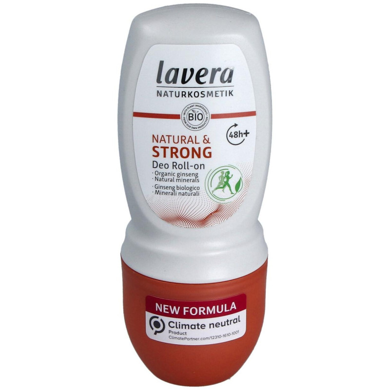 Desodorante Roll - On 48h + Strong y Natural 50ml - Lavera