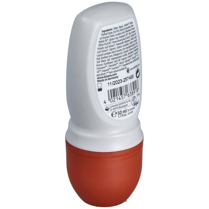 Desodorante Roll - On 48h + Strong y Natural 50ml - Lavera