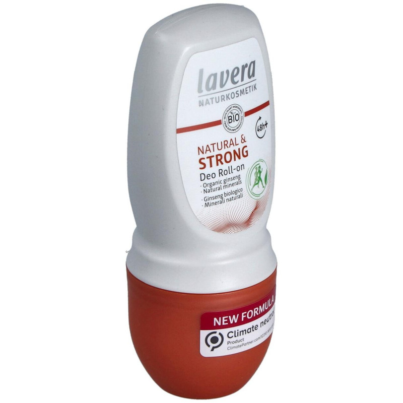 Desodorante Roll - On 48h + Strong y Natural 50ml - Lavera