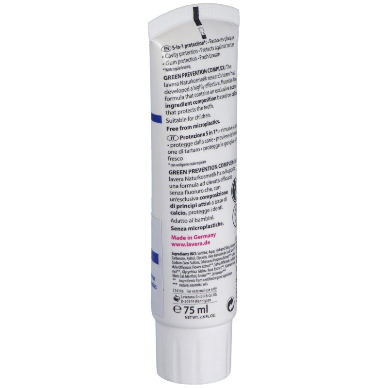 Dentifrico Classic Complet Care sin Fluor 75ml. 2 - Lavera