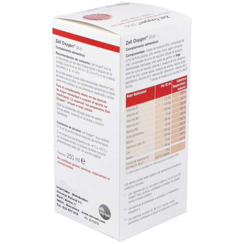 Zell Oxygen Plus 250ml - Dr. Wolz
