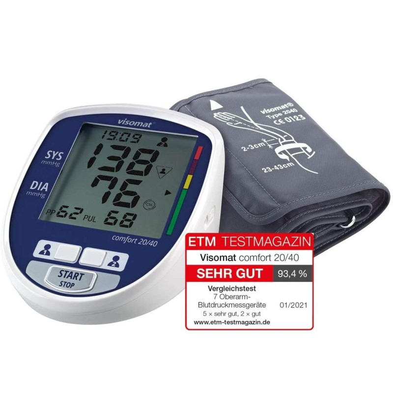 Tensiometro Digital - Visomat Comfort 20/40 (de Brazo) - Roche Diagnostics S.l