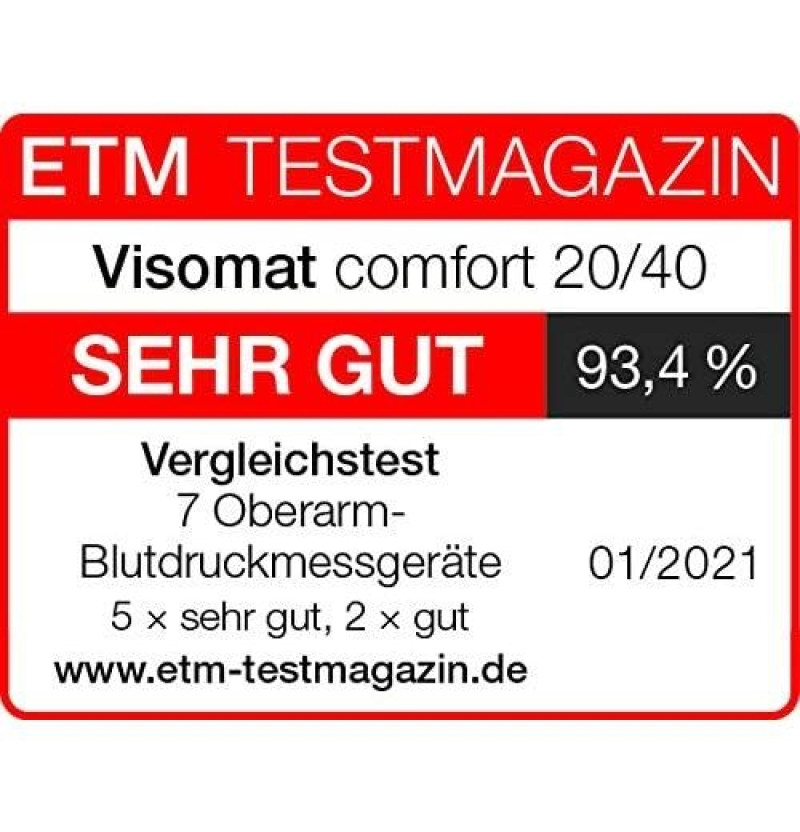 Tensiometro Digital - Visomat Comfort 20/40 (de Brazo) - Roche Diagnostics S.l