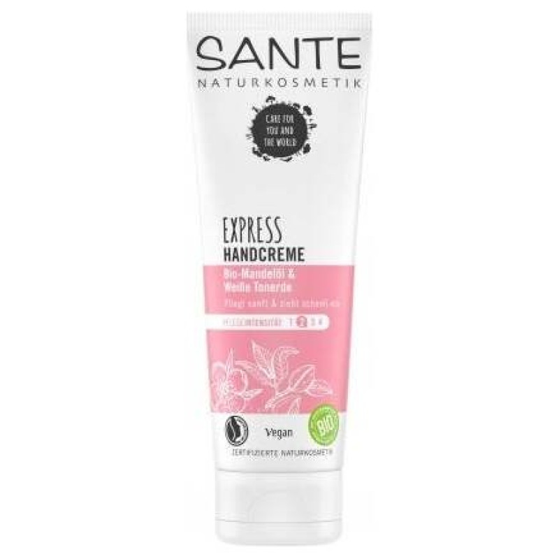 Crema de Manos Express Sensibles 75ml. Bio Vegan - Sante Naturkosmetik