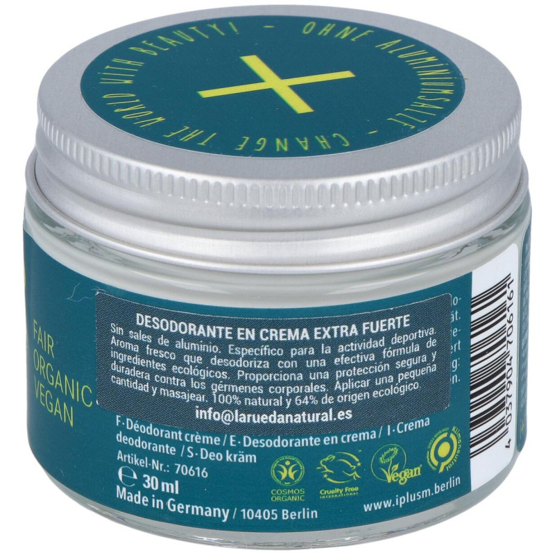 Desodorante en Crema Extra Fuerte 30ml. 2 - I+m Naturkosmetik Berlin