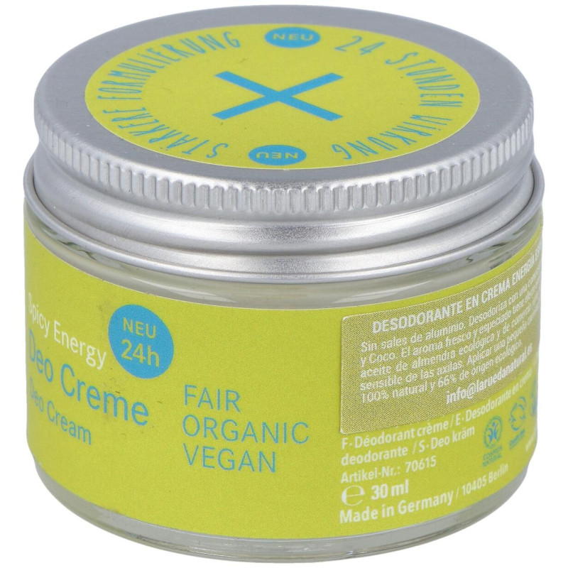 Desodorante En Crema Energia Especiada 30Ml. 2