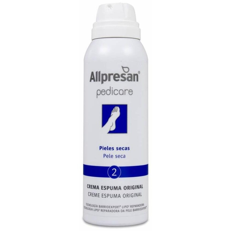 Allpresan Pedicare Crema En Espuma 2 Piel Seca/Sensible, 125 Ml