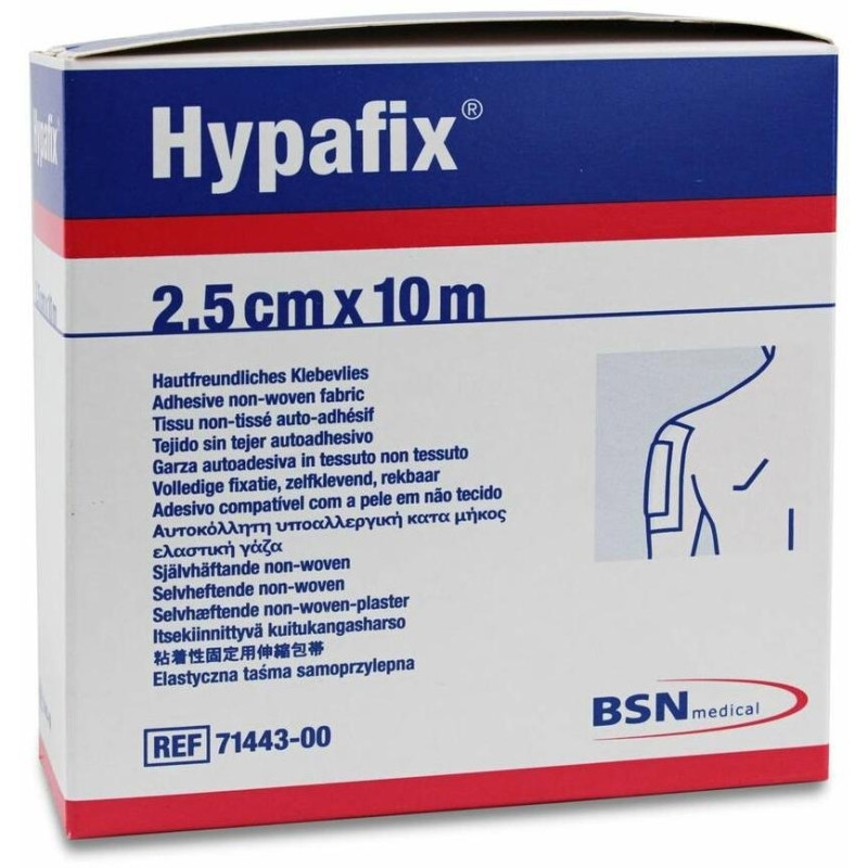 Gasa Adhesiva 2,5 cm X 10 M, 1 Ud - Hypafix