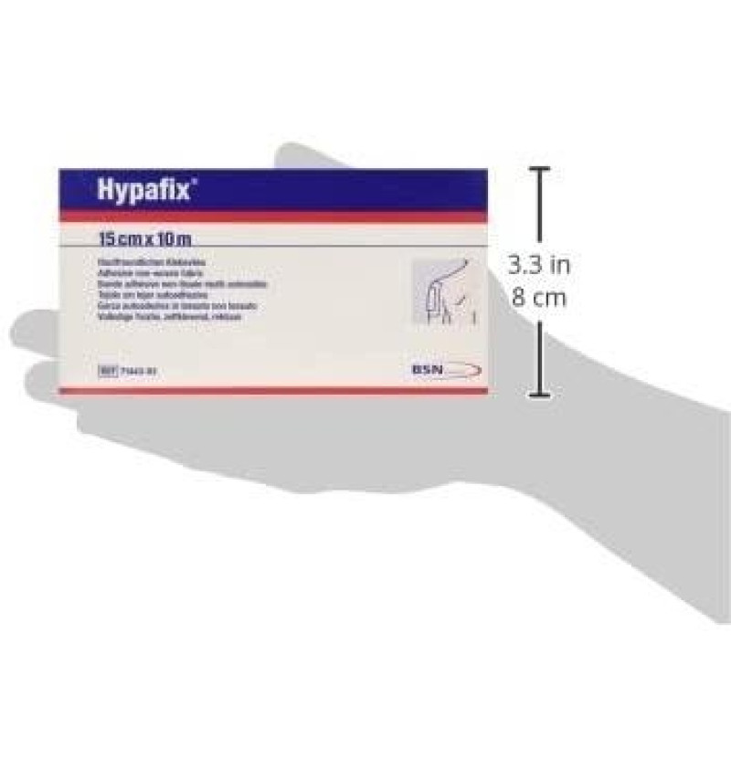 Hypafix - Gasa Adhesiva para Fijacion de Apositos (1 Unidad 10 M X 15 Cm) - Sin Marca