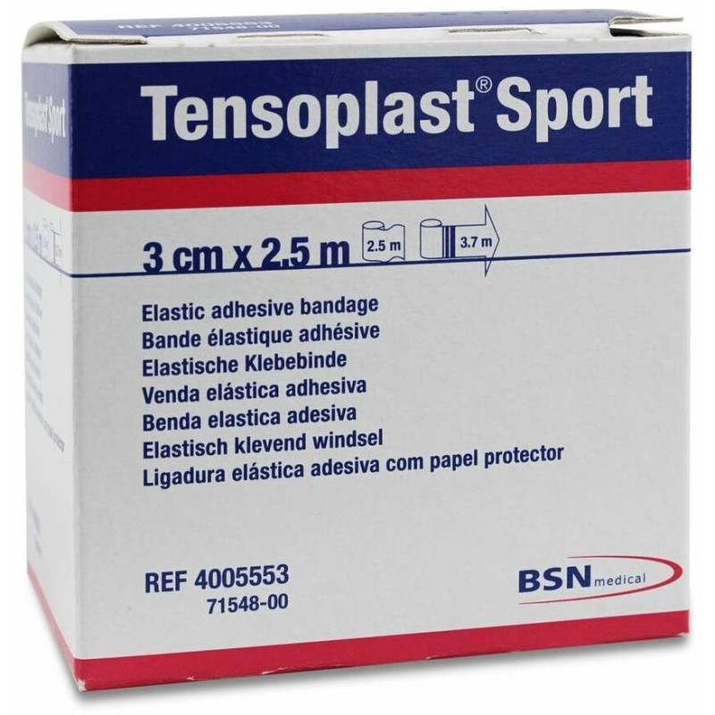 Tensoplast Sport Venda Elástica Adhesiva 3cmx2,5m 1ud - Sin Marca
