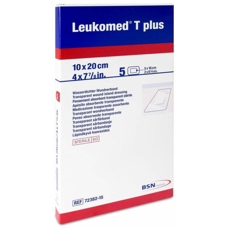 Leukomed T Plus 10 X 20 Cm, 5 Uds - Leukoplast