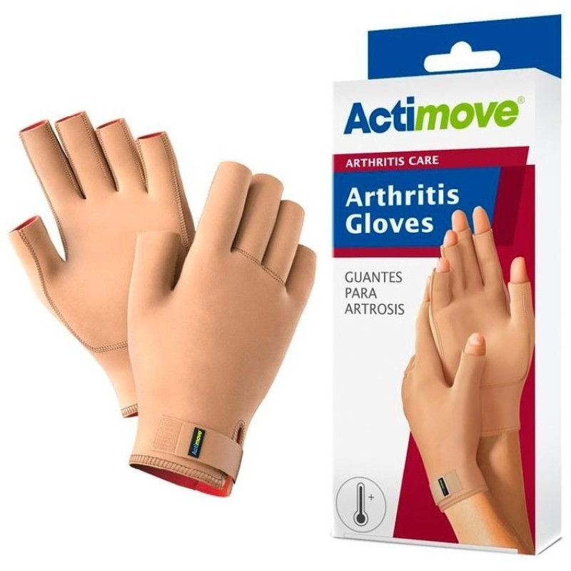 Actimove Arthritis Care Arthritis Gloves Beige Ts 1 Par - Otras Marcas
