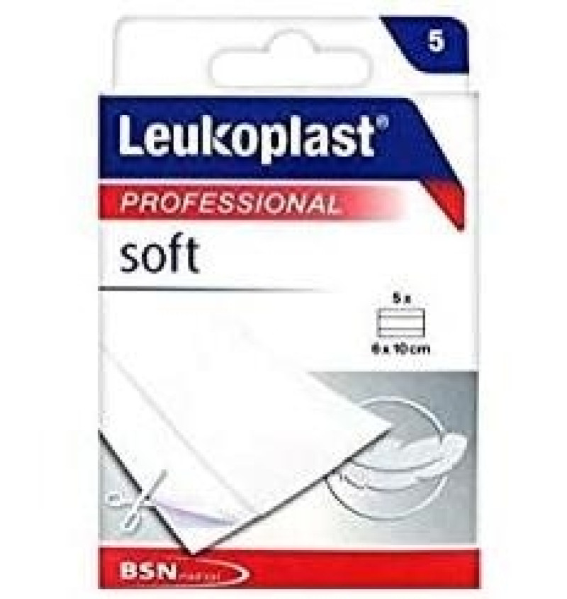 Leukoplast Soft - Aposito Adhesivo (tira 6x10 cm 10 U) - Sin Marca