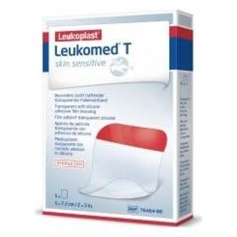 Leukoplast Leukomed Skin Sensitive Apósitos Adhesivos 8 X10 cm 5u - Leukomed