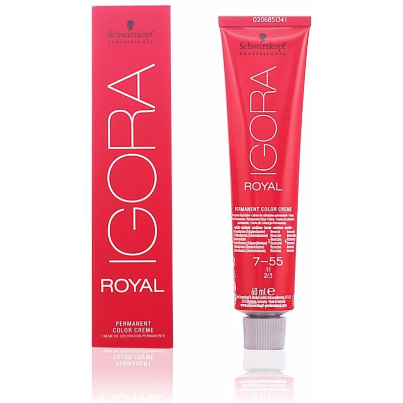 Igora Royal 7 55 Permanent Color Cream 60ml - Schwarzkopf