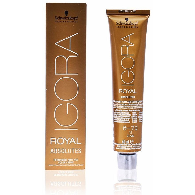 Igora Royal Absolutes Anti Age Color Creme 6 70 60ml - Schwarzkopf