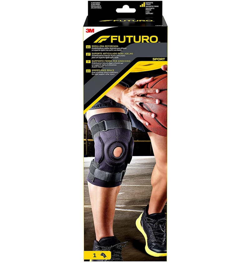 Rodillera Futuro Sport Reforzada, 40,6 - 48,3 Cm. - 3m - Sin Marca