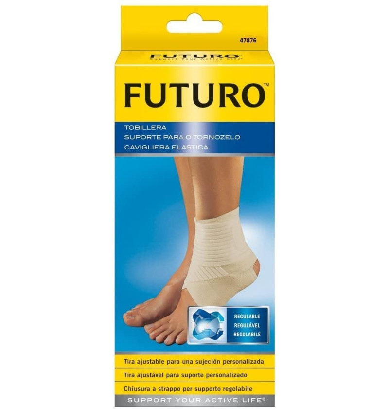 Tobillera Futuro Con Espiral De Soporte, Talla L. - 3M