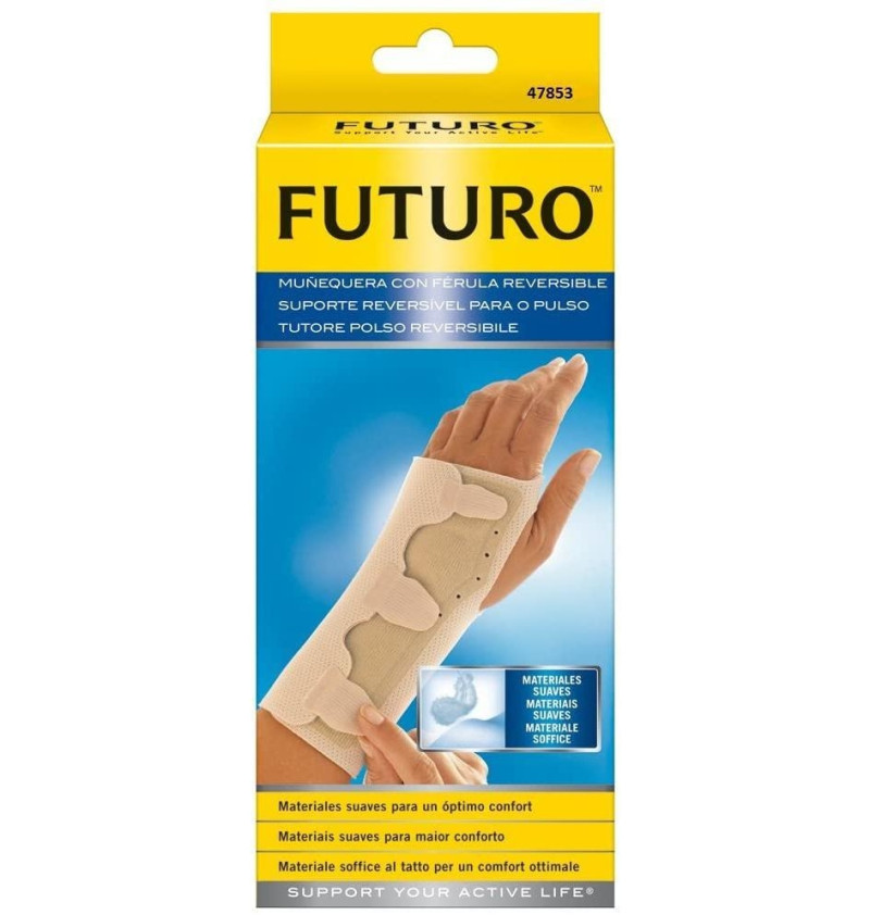 Muñequera Ferula Futuro Reversible, Talla S. - 3m - Sin Marca