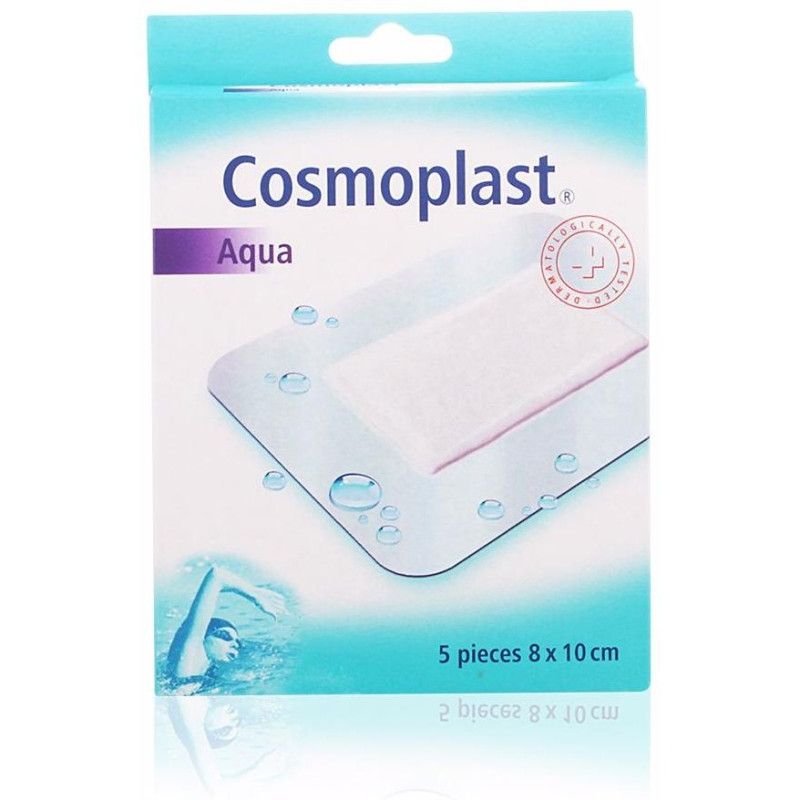 Aqua Apósitos Grandes 8x10cm 5uds - Cosmoplast