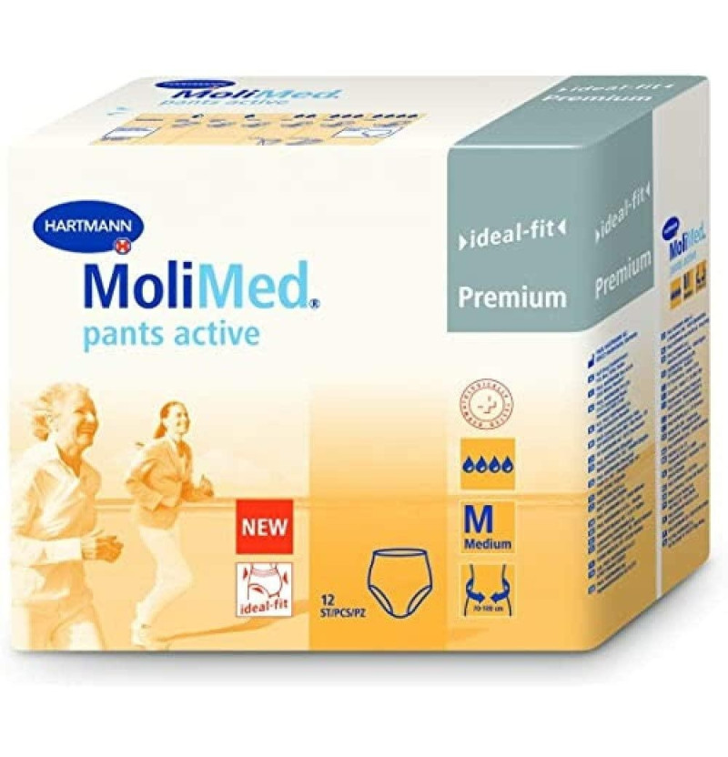Molicare Premium Lady Pants - Absorb Inc C Braga (5 Gotas L 12 U)