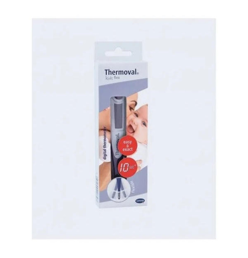 Termometro Digital - Thermoval Kids Flex (1 Unidad) - Laboratorios Hartmann