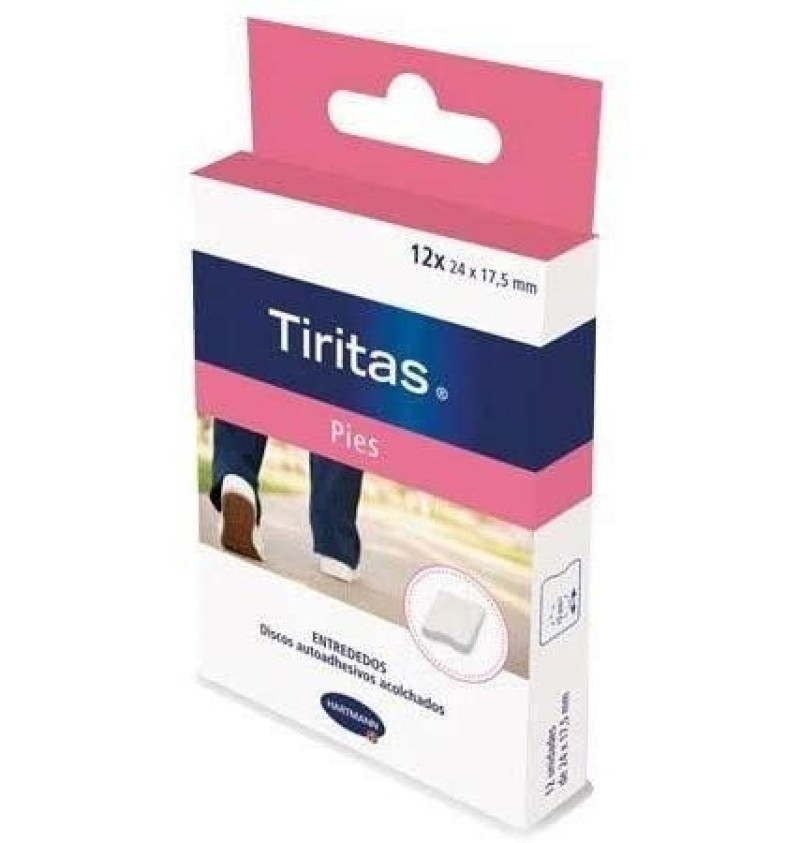 Tiritas Pies Entrededos (24x 17.5 mm 12 U) - Europea Pgc