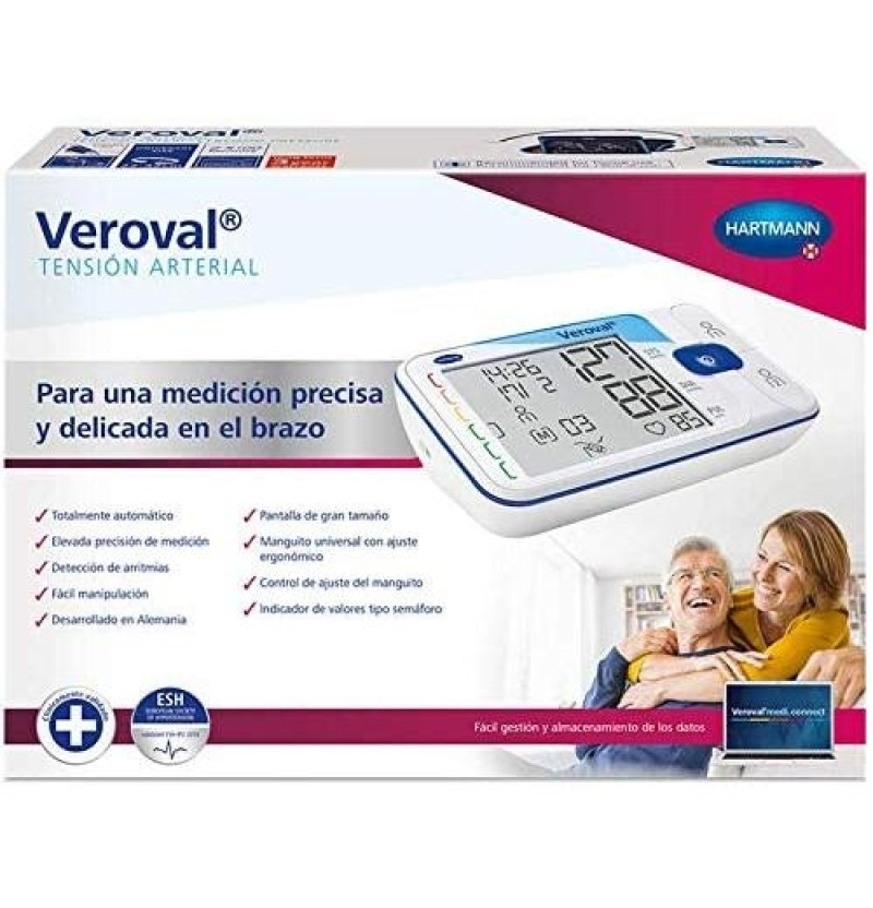 Tensiometro Automatico de Brazo - Veroval Duo Control (talla Grande 1 U) - Laboratorios Hartmann