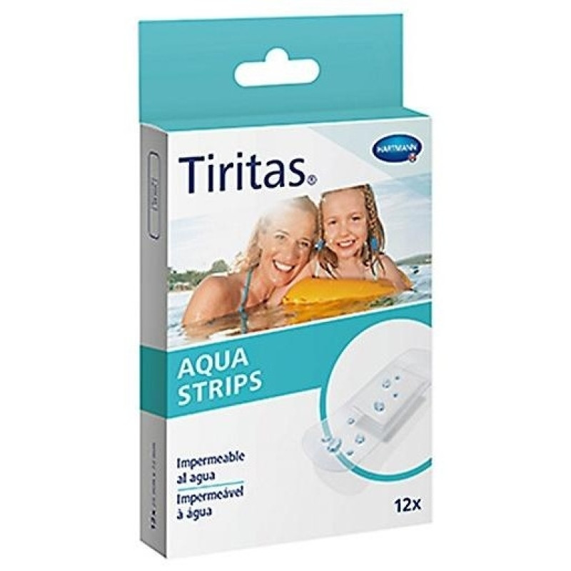 Tiritas Aqua Strips 25x72cm 12uds - Hartmann