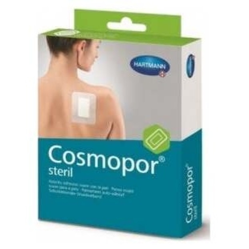 Silicone Apósito Estéril 20cmx10cm 5uds - Cosmopor