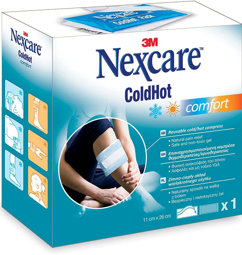 Nexcare Coldhot Frio / Calor, Bolsa Comfort 10 X 26.5 Cm. - 3m - Sin Marca