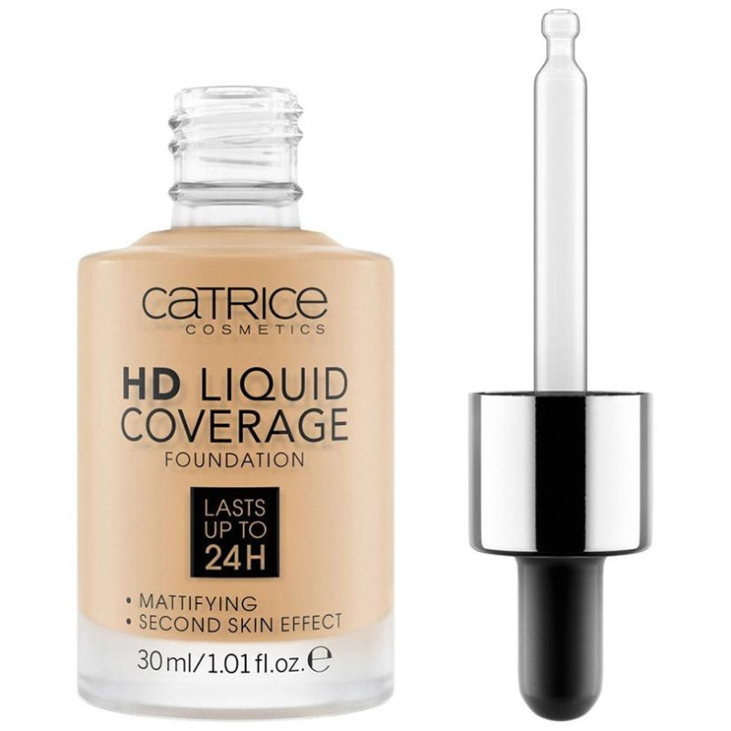 Base De Base De Cobertura Líquida Hd Dura Hasta 24H 036-Hazelnut 30 Ml