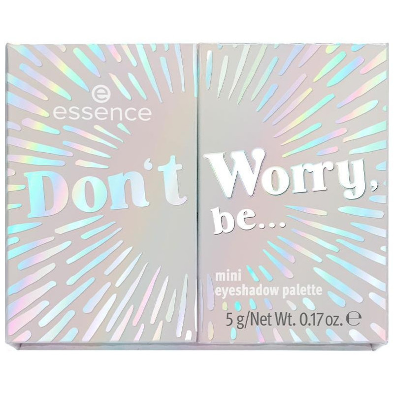 Don't Worry, Be… Minipaleta de Sombras de Ojos Multi - Color - Essence