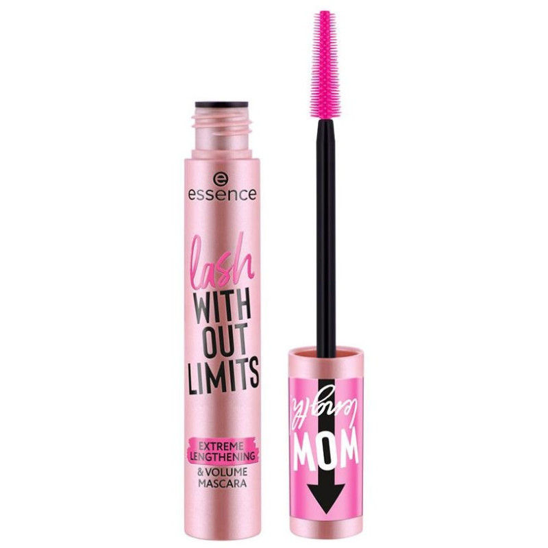 Lash With Out Limits Extreme Lengthening y Volume 01 - Black 13 ml - Essence