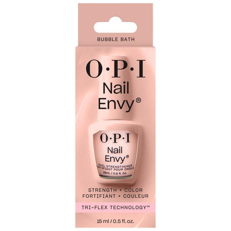 Nail Envy Esmalte Tratamiento Fortalecedor de Uñas Bubble Bath 15 ml - Opi